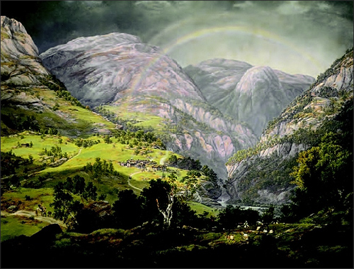 Johan Christian Dahl: View from Stalheim