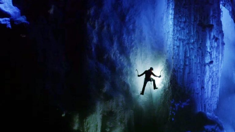 Nocturnal Norwegian Ice Climbing