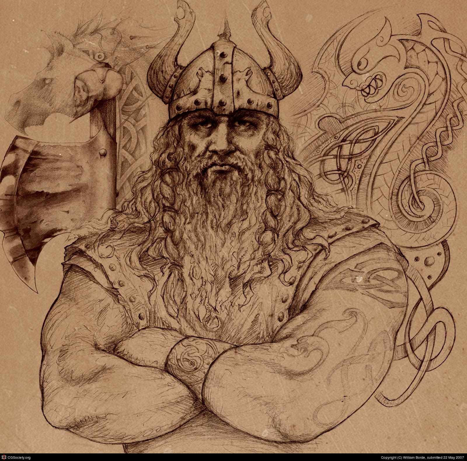 Harald Fairhair by William Borde