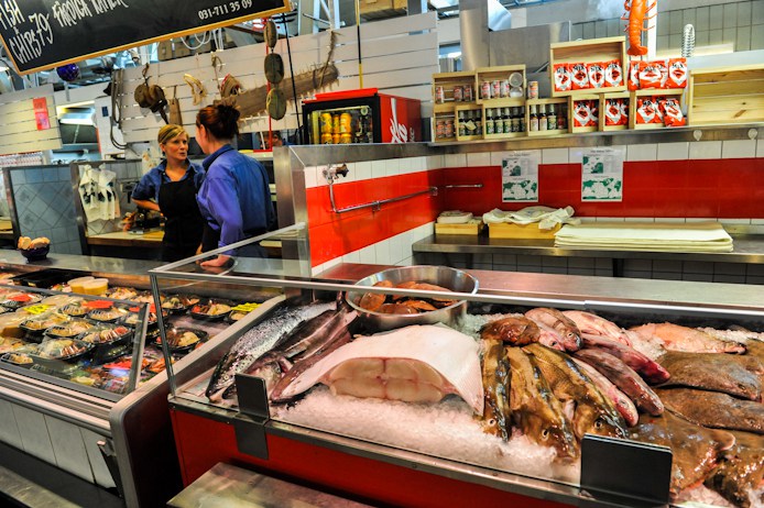 Fishmarket in Stockholm