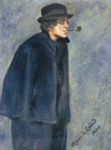 Nikolai Astrip, painting by Henrik Lund, 1900