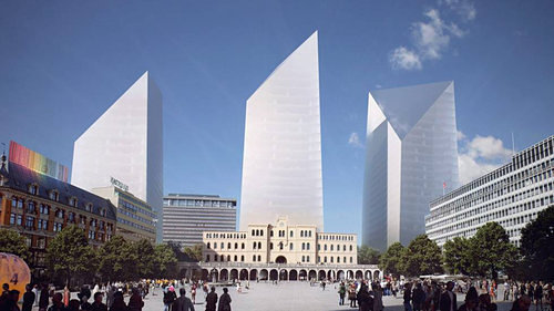 Asplan proposal: Sleak towers