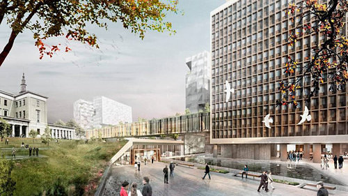 White proposal: Open up the complex