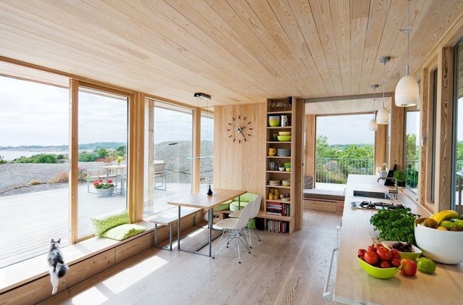 Scandinavian summerhouse