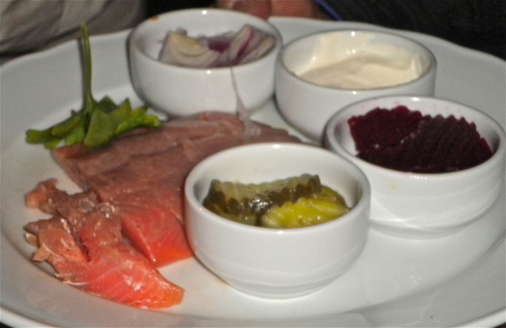 Half fermented trout