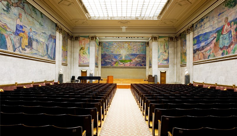 From the Oslo University Aula