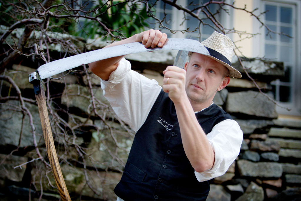 Head gardener Joakim Seiler