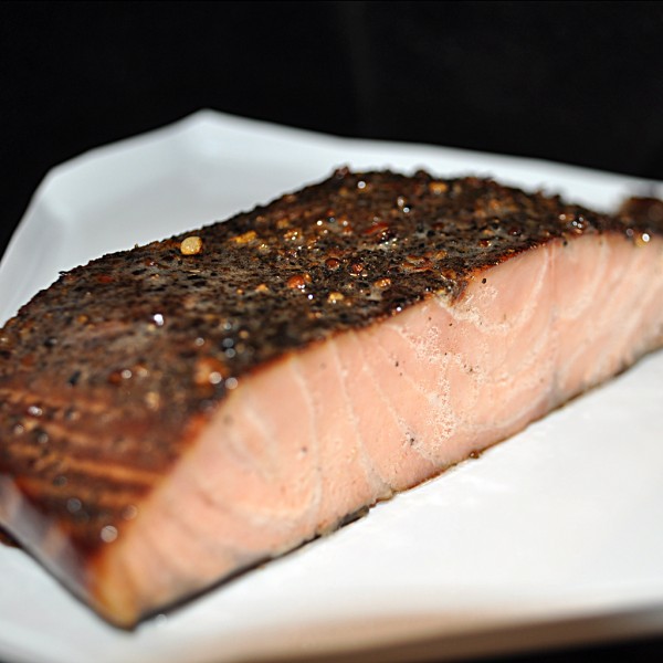 Smoked organic Norwegian salmon