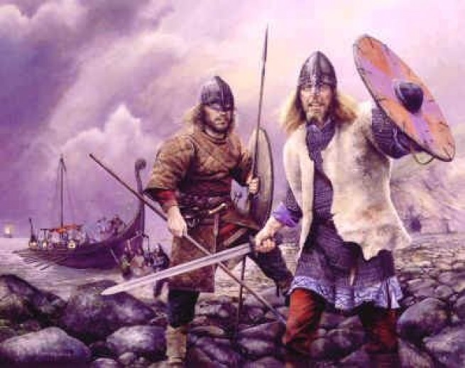 England Under Attack from Vikings