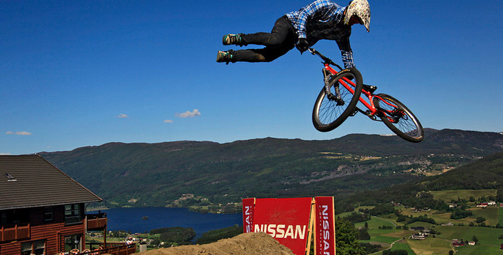 Extreme Artists at the Extreme Sports Festival in Norway