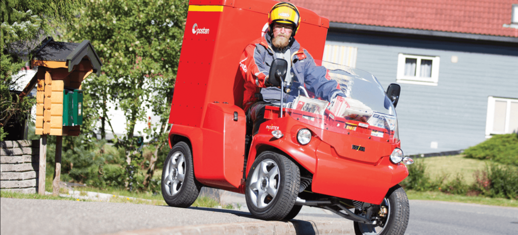 The Postman Pat Vehicle from Norway