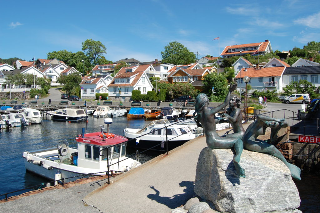 Outwards and Southwards from Oslo, Norway