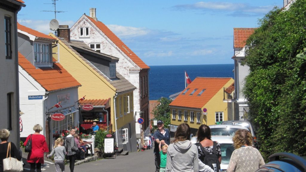 Sun Over Danish Gudhjem
