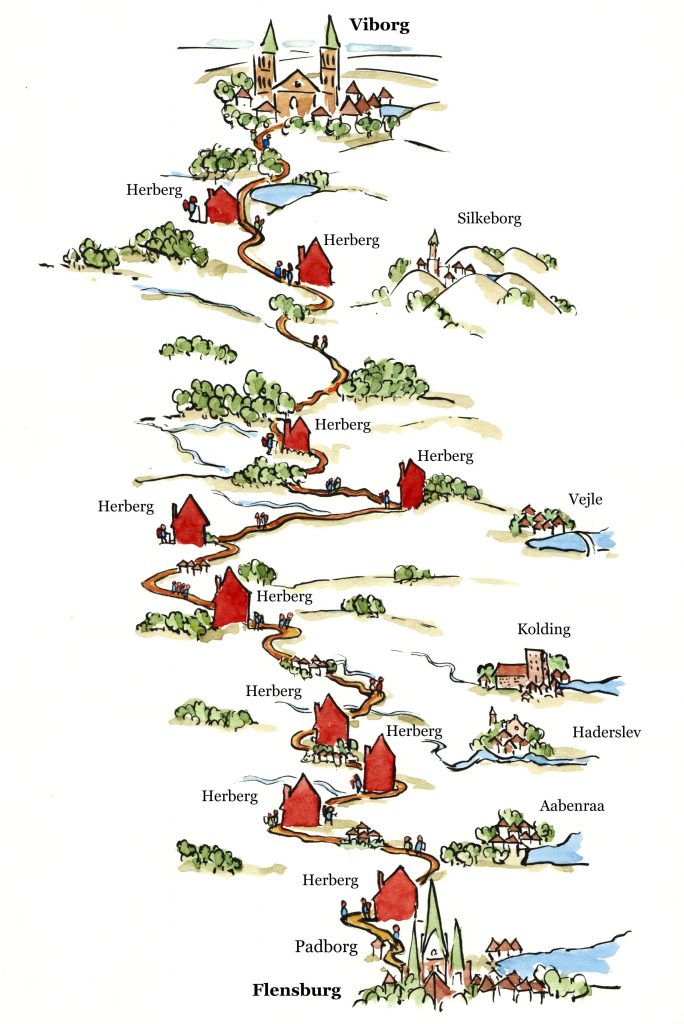 On Foot or by Bike on the Oxen Trail in Denmark