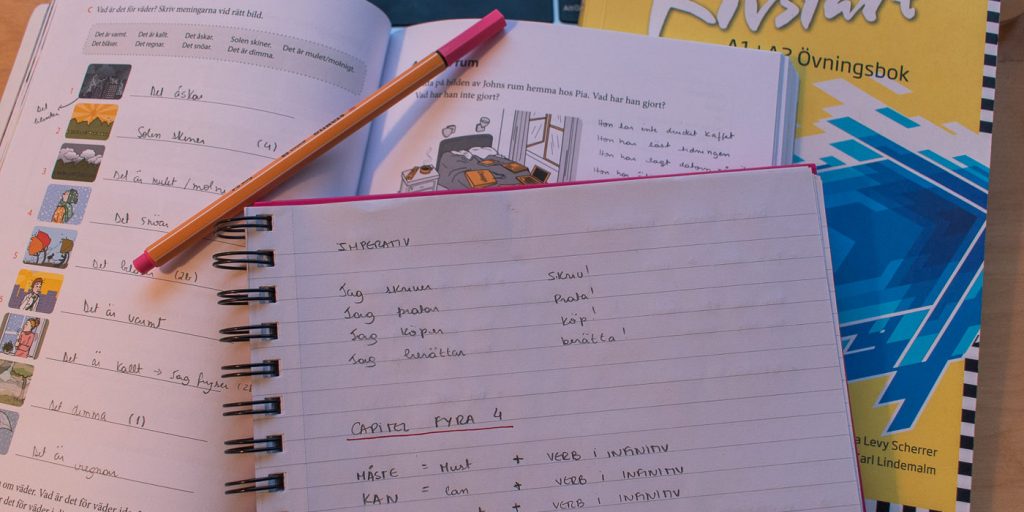 How to Schedule Learning Swedish
