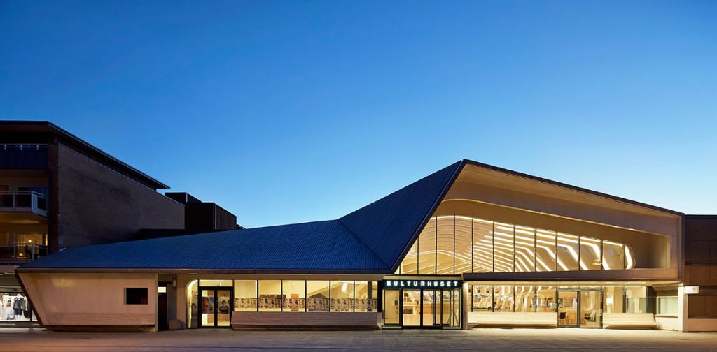 A Sophisticated Elegance to a Public Facility in Norway