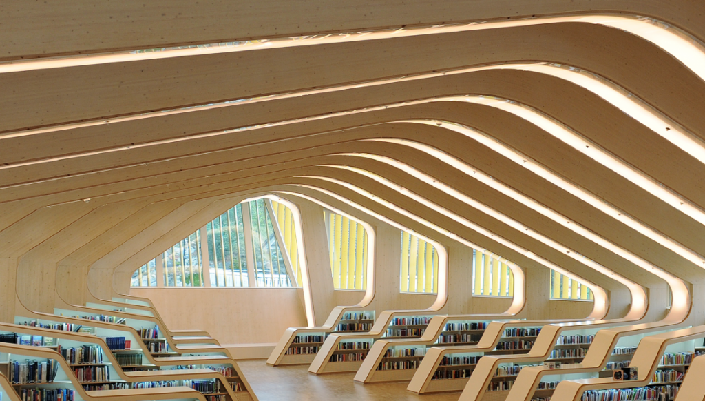 A Sophisticated Elegance to a Public Facility in Norway