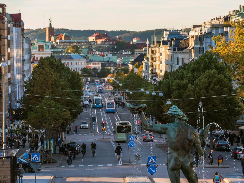 Sociable Gothenburg in Sweden