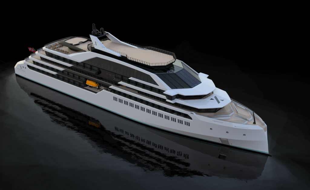 World’s First Zero-Emissions Cruise Ship Designed For Norwegian Fjords
